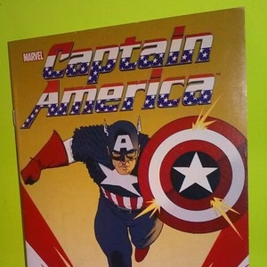 Captain America Poster Comic Book