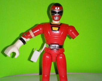 Figura del Ranger Rojo Turbo Ranger