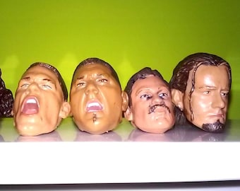 onderdelen van het hoofdfiguur worstelen
