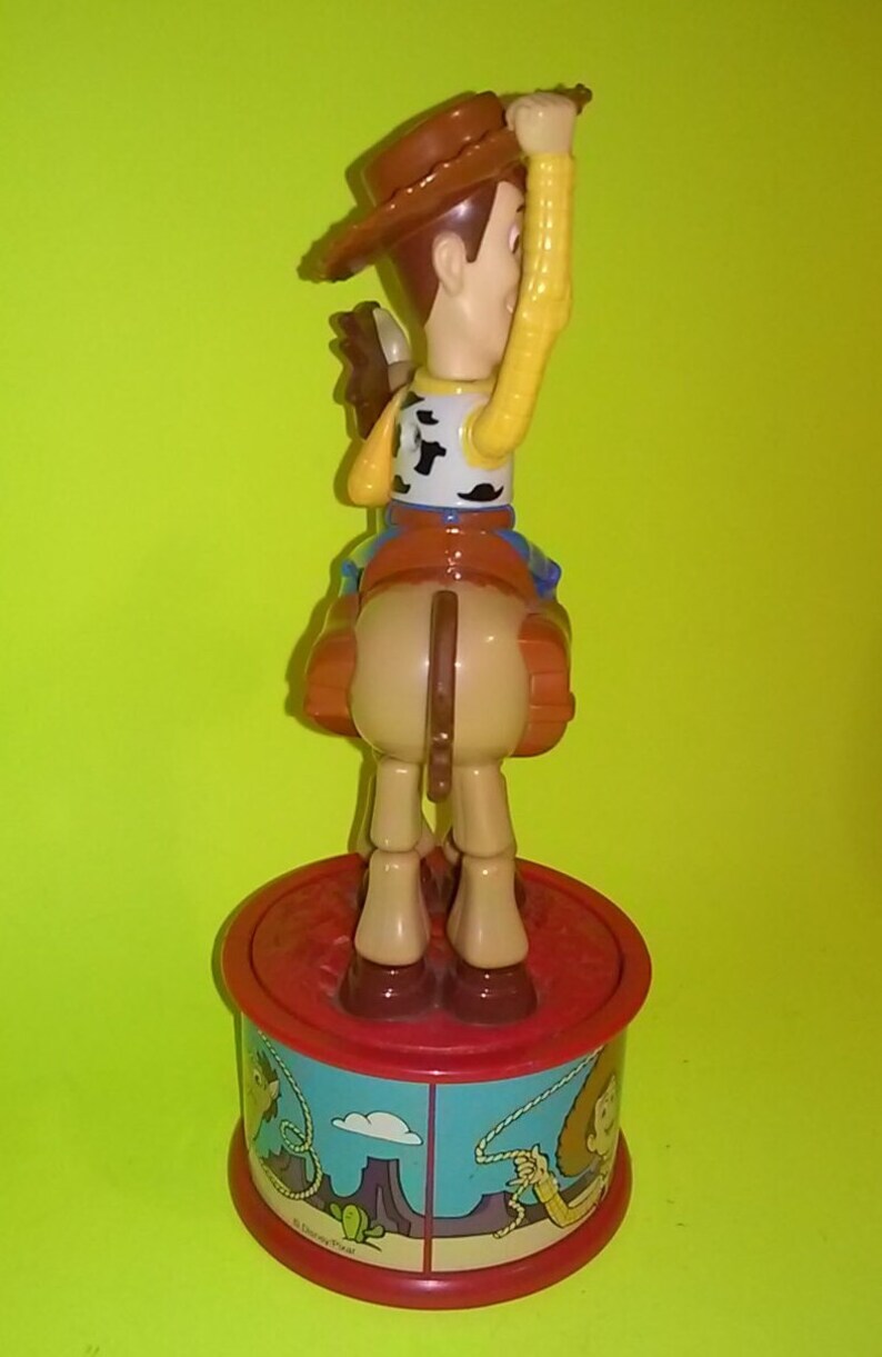 Toy Story 2 Mcds Woody Bulls Eye Candy Dispenser Etsy Toy story 2 mcds woody bulls eye candy dispenser etsy