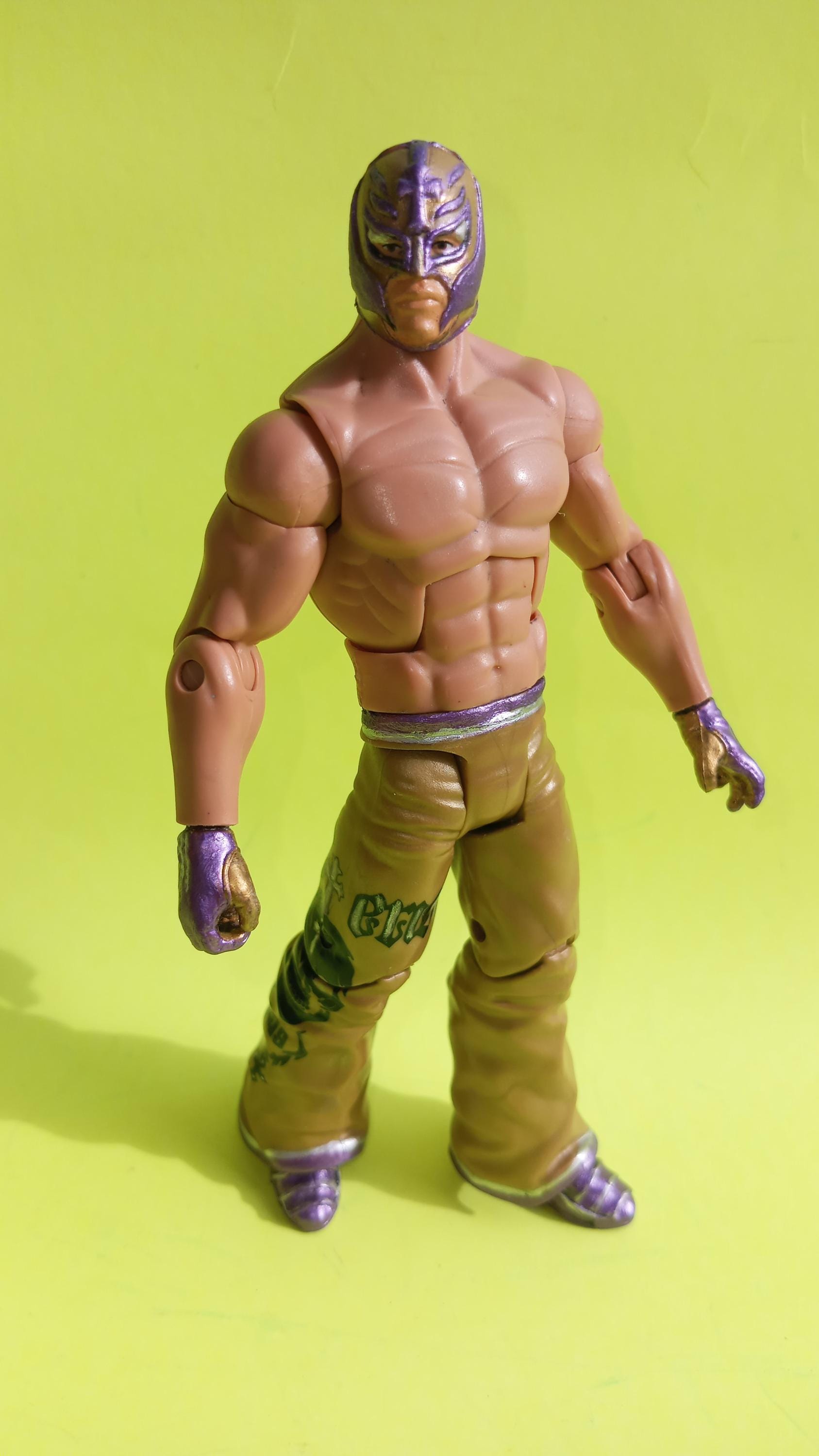 『WWE』MYSTERIO マスク付きフィギュア Mysterio Custom Wrestling Action Figure - Etsy