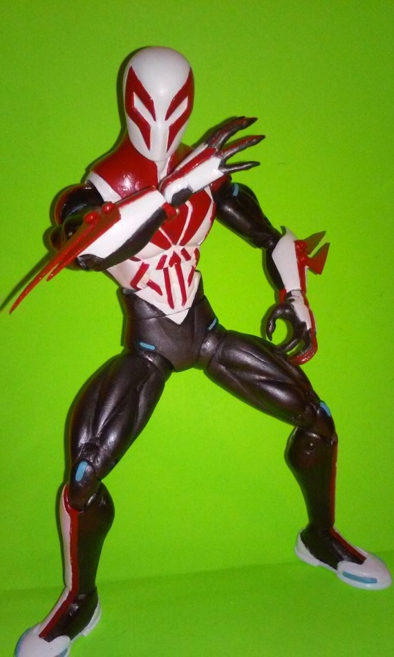 Spider-man 2099 Marvel Legends Custom Action Figure - Etsy