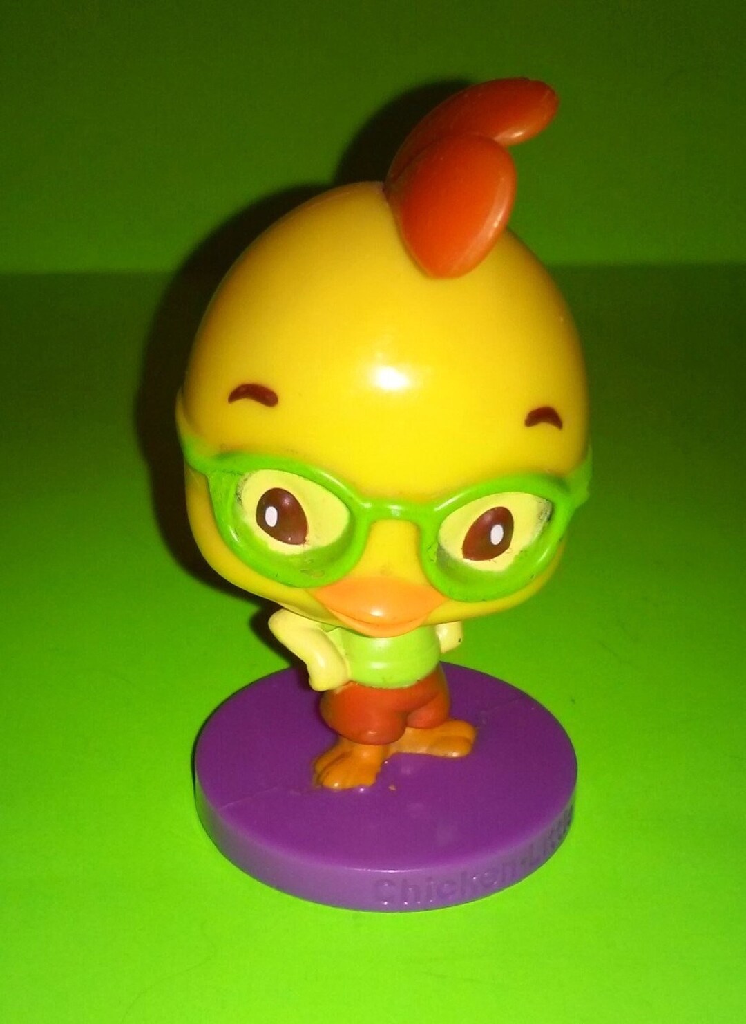Disney Chicken Little Bobble Head Kelloggs Figure Etsy