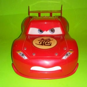 Dragon Lightning McQueen Lights Sounds 10 inch Auto Zeldzaam