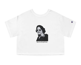 Johnny Depp Crop Top - Etsy