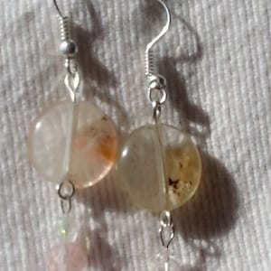 Watermelon Tourmaline Earrings