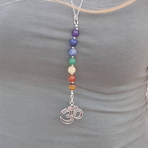 Hand Crafted Genuine Natural Chakra Necklace