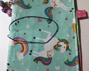 Unicorn standard travelers notebook fabric cover