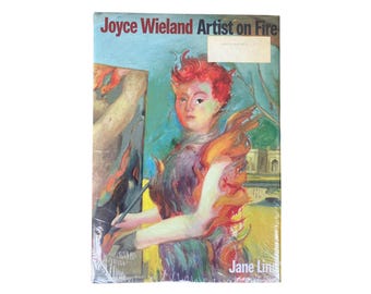 Joyce Wieland Artist on Fire Hardcover Autographed Book by Jane Lind