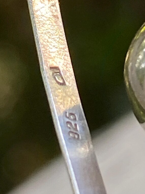 Geometric 925 Rectangular Earrings with Kinetic C… - image 9