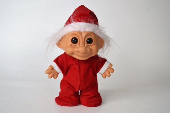 christmas troll doll