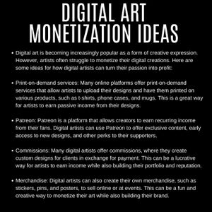 Ways to monetize your AI Art