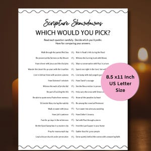 This or That Game for Christian Women – Printable Bible Game for Women’s Ministry, Retreats, and Small Groups, Christian Icebreaker Activity