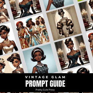 Vintage-inspired AI Art prompt guide for crafters and creatives