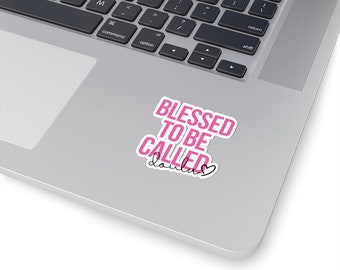Doula Sticker, Baby Catcher, Blessed to Be Called Doula, Birth Worker, Kiss-Cut Sticker, Midwife Appreciation Week,Thank You