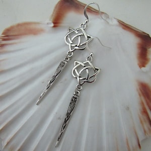 Celtic Viking Earrings - Spike Gothic