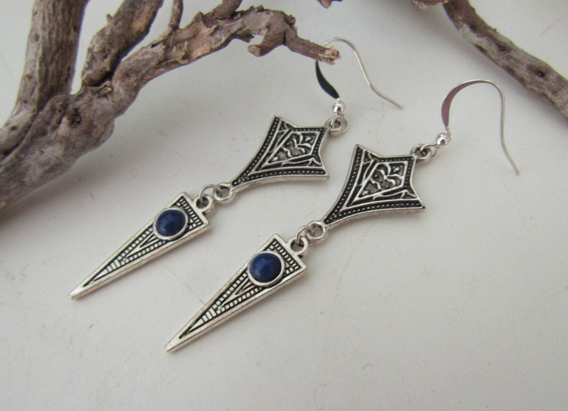 Viking Medieval Style Earrings Spikes | Etsy
