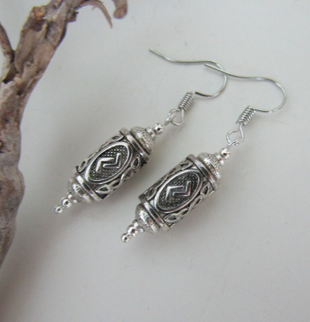 Viking Rune Earrings - Etsy