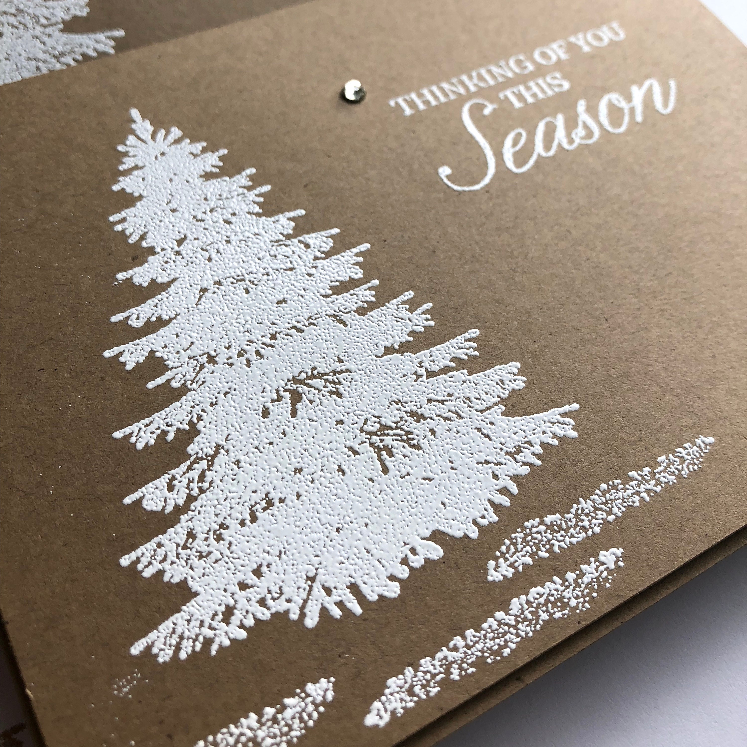 DIY Card Kit | Handmade Card Kit |stamped Card Kit | Christmas Card Kit ...