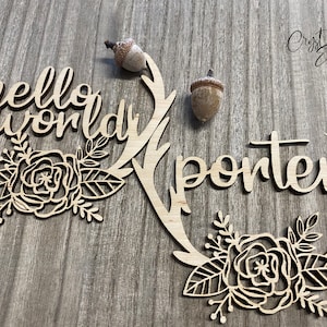 Baby Monatlich Meilenstein Holz Ausschnitte - Baby Shower Geschenk - Monatliche Foto Requisite - Neues Baby Geschenk - Meilensteinmarkierer - Babys erstes Jahr