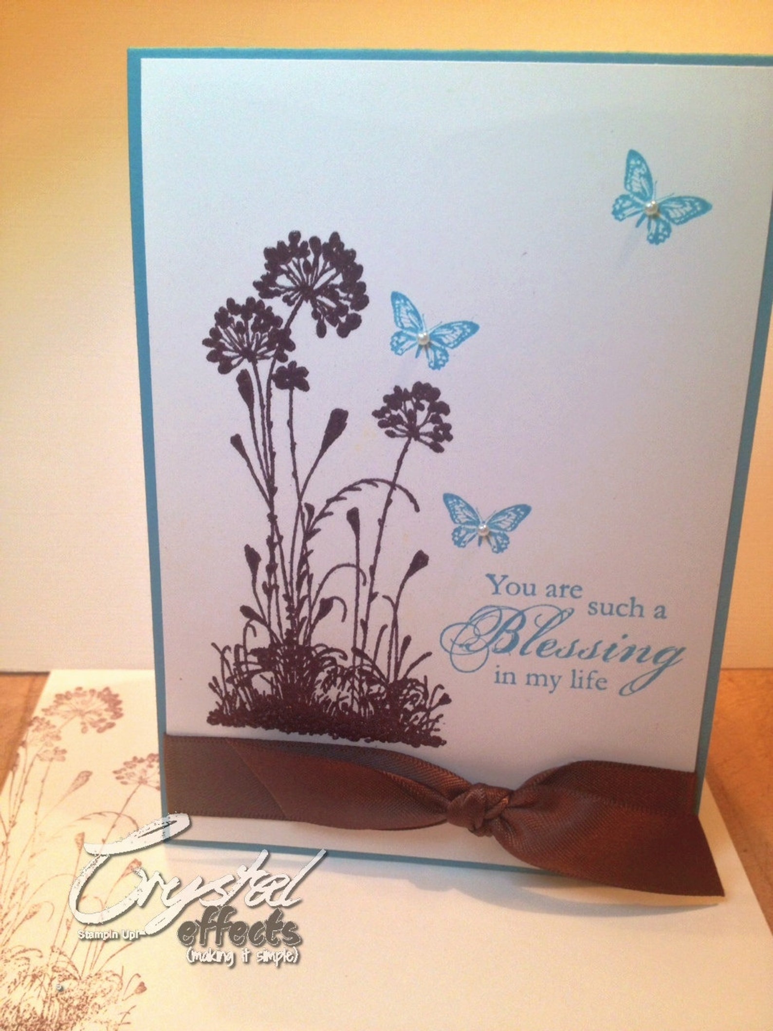 Stampin Up! Premade Homemade Cards Kit Using Serene Silhouettes and ...