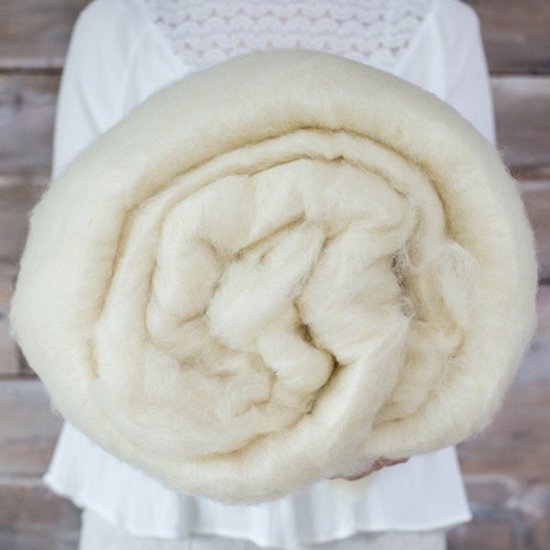 2 Lb. Core Wool Batting for Needle Felting Wet Felting or Etsy