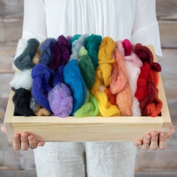 Wool Roving Etsy