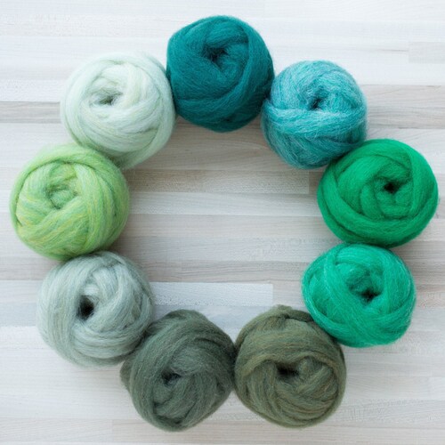 Needle Felting Roving 1 Oz. Felter's Flowing Wool Etsy