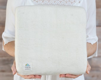 Wool Mat for needle felting - large work surface - long lasting felted eco-friendly alternative to foam