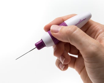 Abmessungen Nadelfilzwerkzeug - bequemer Griff zum Halten einer einzelnen Nadel