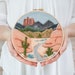 Desert Trail Needle Felting Kit - beginner friendly - includes video instructions - DIY Craft Gift - Southwest Landscape 