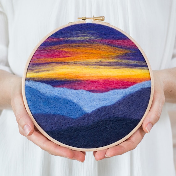 Kit Infeltrimento Ad Ago Per Principianti - Lana, Feltro, Accessori Per Ricamo - Foto 8