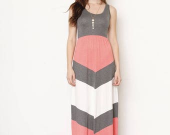 chevron maxi