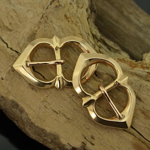 Bronze Medieval Buckle - Lost Wax Replica