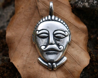 Sterling Silver Celtic Head Pendant
