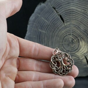 CELTIC TREE of LIFE Bronze Pendant Pagan Knotted Amulet Necklace Jewel Jewelry Jewellery Irish Scottish Forest Wood Tribal Fantasy image 6