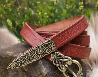 Borre Embossed Belt - Alloy