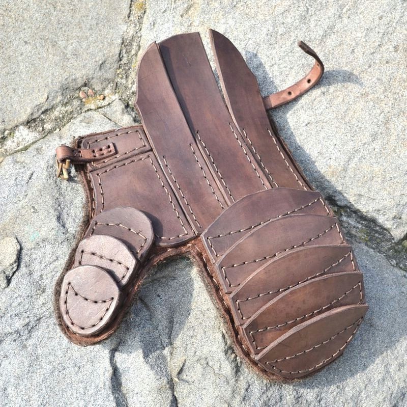 Viking Tooled Leather Bracers “Shieldmaiden”