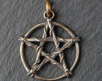 Bronze Pentagram Pendant