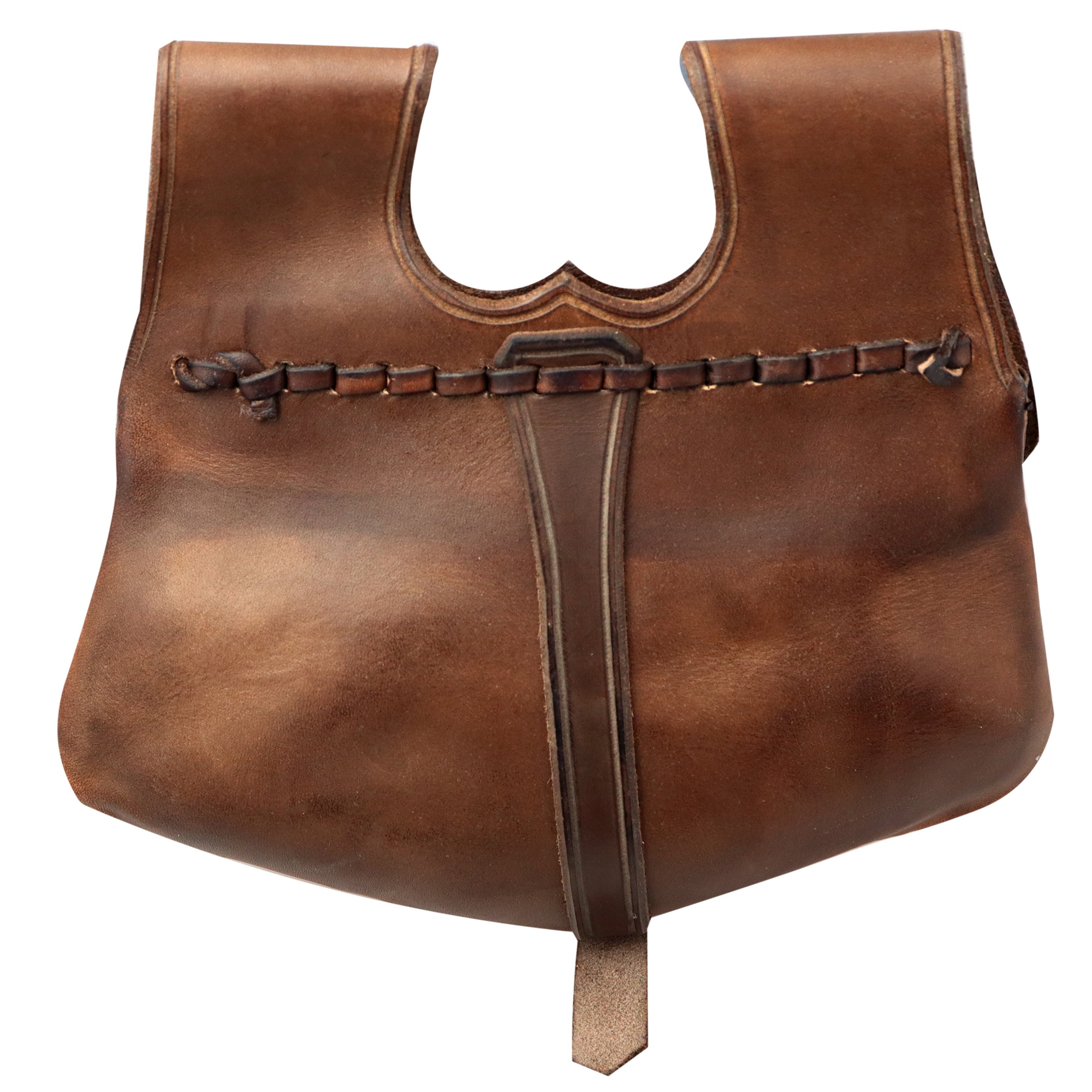 MEDIEVAL Leather BAG or POUCH 14th Century With Bohemian