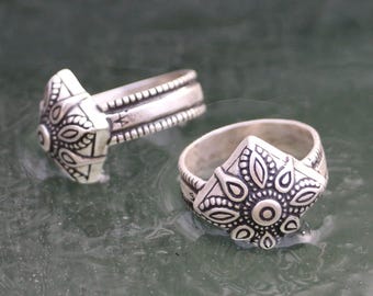 Sterling Silver Medieval Ring - 12th Century