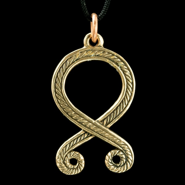 TROLL CROSS, Odal Rune, pendant, bronze Othala Othila Viking Vikings Runes Norse Jewelry Jewellery Casted Replica Historical Jewelry Jewel