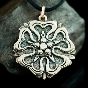 Bronzen York Rose-hanger