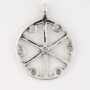 Sterling Silver Perun Thundermarks Pendant