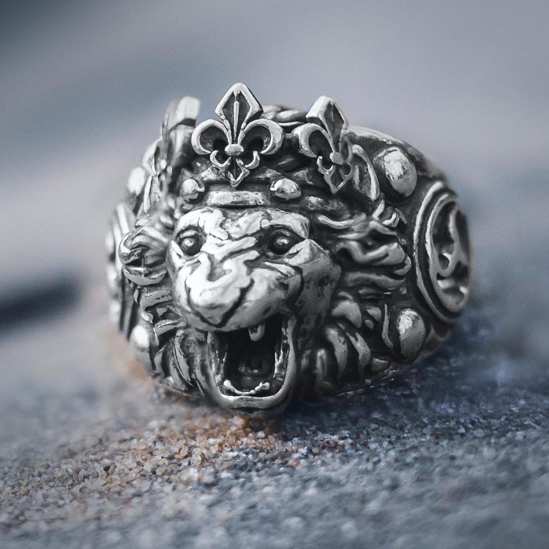 Lion ring Etsy