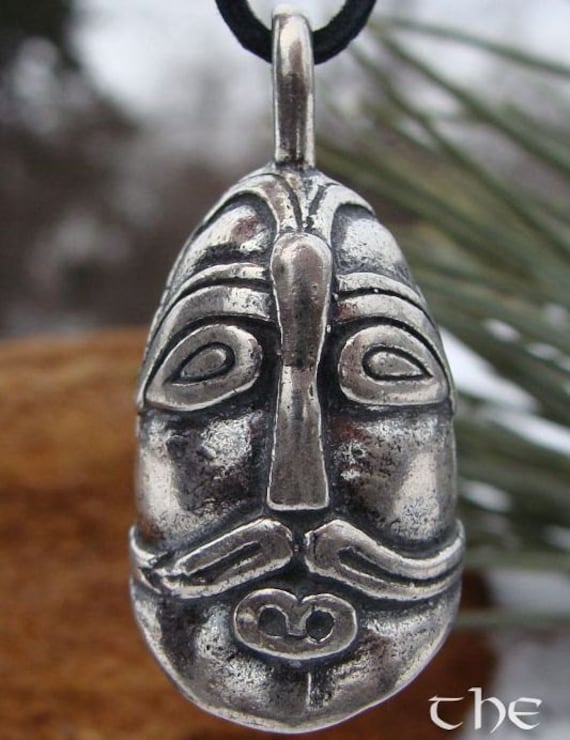 Silver viking pendant discount