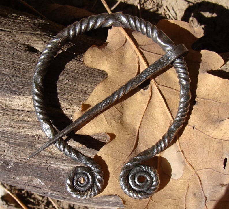 Hand Annular Cloak PIN Brooch Omega Buckle Norse Viking Etsy