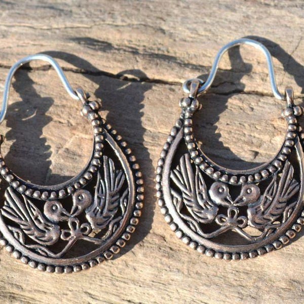 Pendientes bizantinos vikingos de bronce