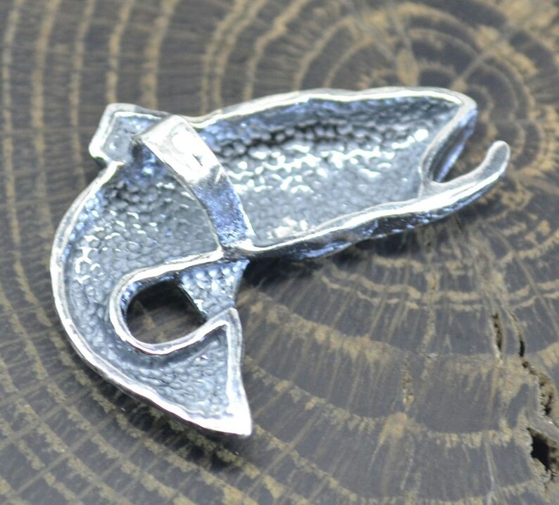 TROUT Sterling SILVER Pendant Necklace Ag Fish Fishing Jewelry Etsy