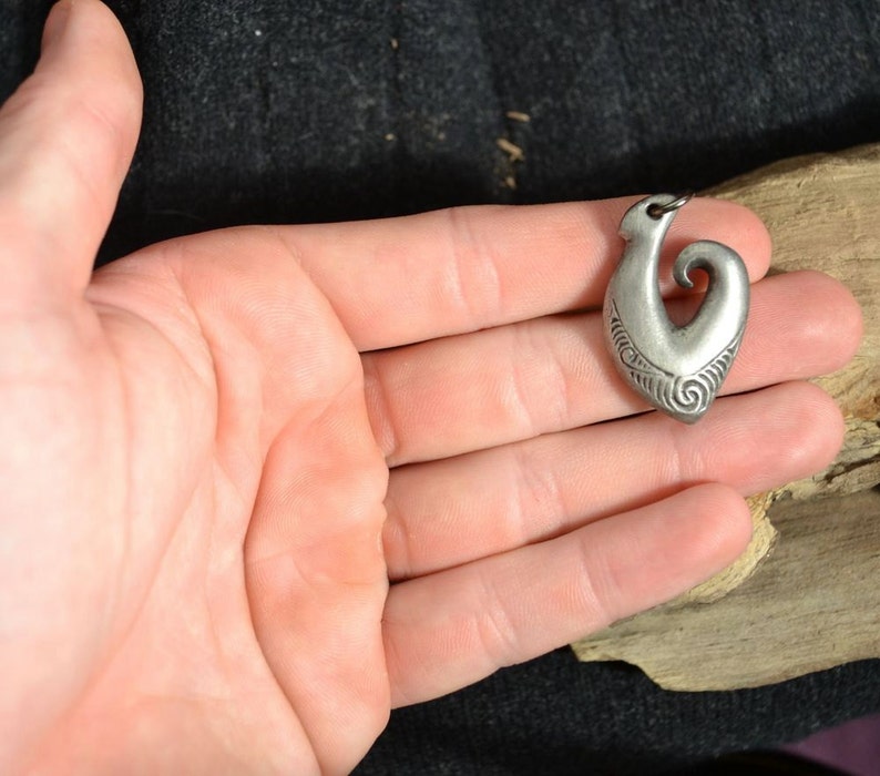 HEI MATAU Maori Pendant Necklace Talisman Amulet Charm Jewel Etsy